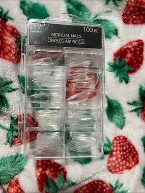 Artificial Nail Tips Clear 100 Pc Pack